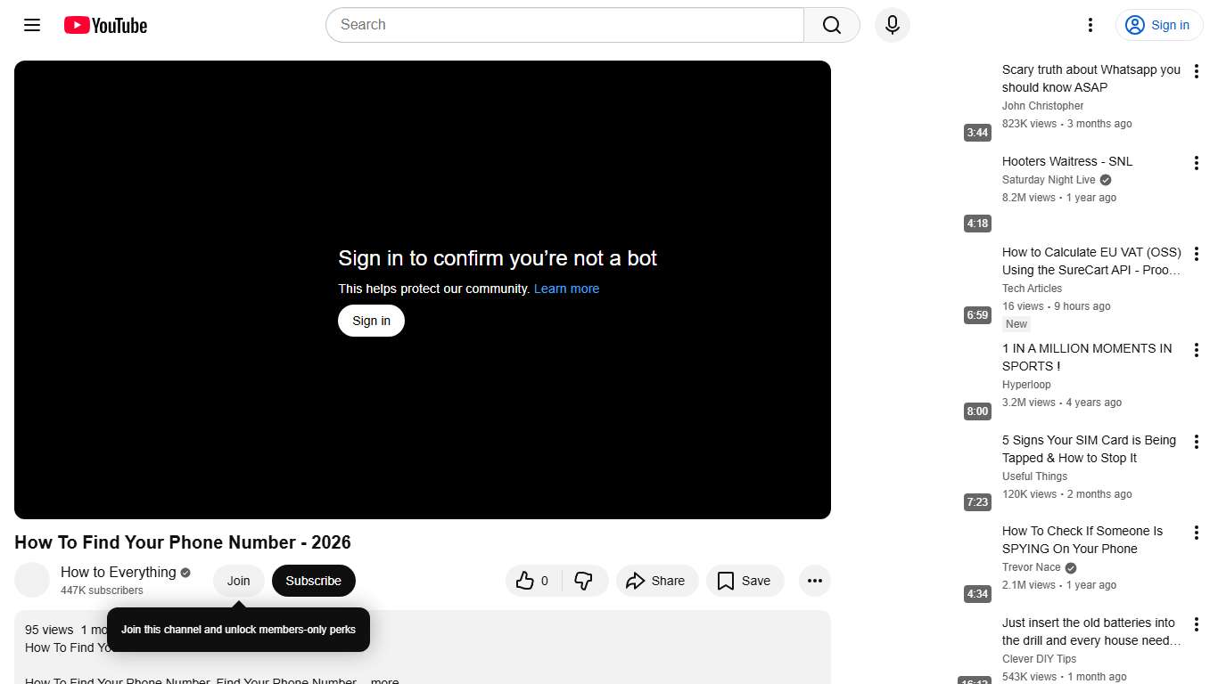 How To Find Your Phone Number - 2026 - YouTube